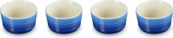 Le Creuset Forme mici pentru copt și servire Le Creuset 8 cm bleu intens 4 buc (79109102200000) Castron