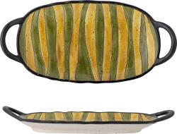 Bloomingville Platou pentru servit Lilie 32, 5 cm galben verzui (82055864) Tava