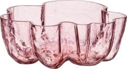 Kosta Boda Castron Crackle 25 cm roz cristalic (7052101) Castron