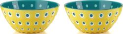 Guzzini Castronașe pentru gustări Le Murrine 12, 5 cm galben-albastru 2 buc (279412225) Castron