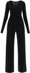 Norma Kamali Salopeta dama NORMA KAMALI jumpsuit with ruch (KK326JPL335001 BLACK)