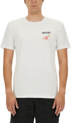 Moschino Tricou barbat MOSCHINO "HEART SAFETY PIN" T-SHIRT (07175241-74X_1001)