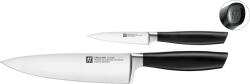 ZWILLING Cuțit de bucătar șef și cuțit pentru legume și fructe All Star negre (33760-002-0)