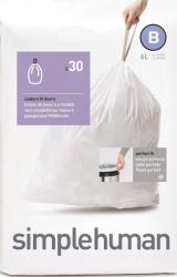 simplehuman Торбички за боклук Simplehuman размер В 6 л 30 бр (CW0161)