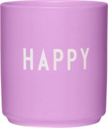 Design Letters Cană Favourite Happy roz închis (10101002DPIHAPPY)