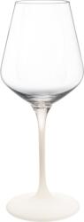 Villeroy & Boch Pahare cu picior pentru vin alb Manufacture Rock Blanc 410 ml 4 buc (11-3799-8120) Pahar
