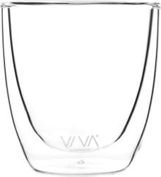 Viva Scandinavia Pahare Lauren 100 ml cu fund dublu 6 buc (V84500) Pahar