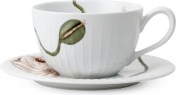 Kähler Ceașcă pentru ceai Hammershøi Poppy 380 ml cu farfurioară (692296)