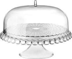 Guzzini Etajeră cu platouri pentru prăjituri Tiffany transparentă (19940000) Tava