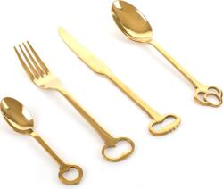 Seletti Set de tacâmuri Keytlery auriu 24 el (07374) Tacam