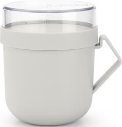 Brabantia Recipient pentru supă Make & Take 600 ml gri-deschis (203848)