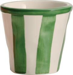 Zafferano Cană Lido Righe cu dungă 70 ml verde (RIG0005)