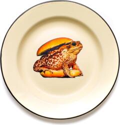 Seletti Чиния Seletti Wears Toiletpaper Frog емайлирана (16842)