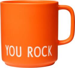 Design Letters Cană cu mâner Favourite You Rock portocalie (10101008ORAYOUROCK)