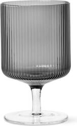 Ferm Living Pahare pentru vin Ripple fumurii 2 buc (100489112) Pahar