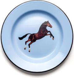 Seletti Чиния Seletti Wears Toiletpaper Horse емайлирана (16835)