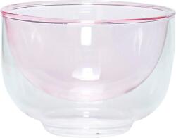 Hübsch Castronaș Hübsch 13 cm roz cu fund dublu (661307) Castron