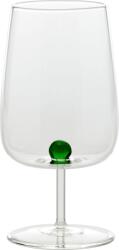 Zafferano Pahar cu picior pentru vin Bilia 380 ml verde (BA01713) Pahar