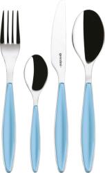 Guzzini Set de tacâmuri Feeling albastru-deschis 24 el (23000081) Tacam