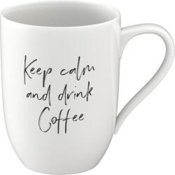 Villeroy & Boch Cană Statement Keep Calm And Drink Coffee 340 ml (10-1621-9652)