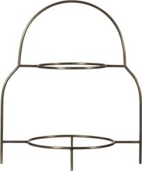 House Doctor Suport vertical pentru farfurii Sana 37 cm alămiu antic (203662002) Tava