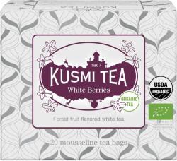 Kusmi Tea Ceai alb bio Organic White Berries în pliculețe de muselină 20 buc (21095A1120)