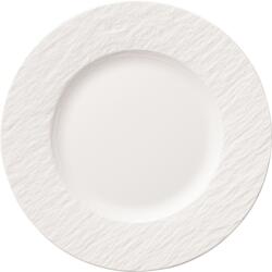 Villeroy & Boch Farfurie pentru micul dejun Manufacture Rock Blanc 22 cm cu adâncitură (10-4240-2640)