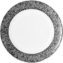 Ćmielów Design Studio Плоска чиния Cosmopolitan Mix & Match черна рамка 26 см (0061290X2G151)