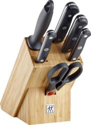 ZWILLING Bloc cu 4 cuțite, forfecuță și dispozitiv de ascuțire Gourmet cu dispozitiv de ascuțire (36131-002-0)