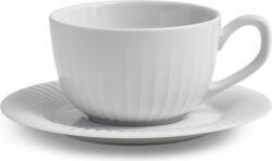 Kähler Ceașcă pentru cafea Hammershøi 250 ml albă cu farfurioară (692205)