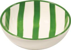 Zafferano Castronaș Lido Righe cu dungă 13 cm verde (RIG0805) Castron