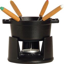 Staub Комплект за фондю Staub 10 см черен 8 части (40509-587-0)