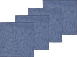 Södahl Салфетки Abstract Leaves Damask сини 4 бр (28929)