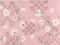 Guzzini Suport pentru farfurie Fusion cu flori 33 x 44 cm roz (12790235)