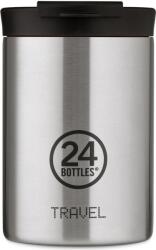 24Bottles Cană termică Travel Tumbler Basic 350 ml argintie (405)