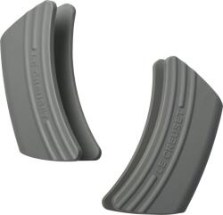 Le Creuset Suporturi textile pentru oale de bucătărie Le Creuset gri de silicon 2 buc (93010300444000)
