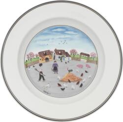 Villeroy & Boch Farfurie adâncă Design Naif Poultry Farm 21 cm (10-2337-2704)