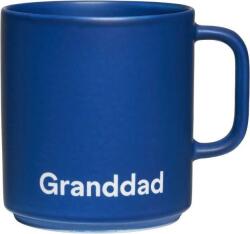Design Letters Cană cu mâner Favourite Granddad albastru-închis (10101008MBGRANDDAD)