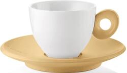 Guzzini Cești pentru espresso Everyday galben muștar cu farfurioară 2 buc (081700211)