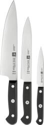 ZWILLING Cuțit de bucătar șef, cuțit pentru mezeluri și cuțit pentru decojit Gourmet 3 el (36130-003-0)