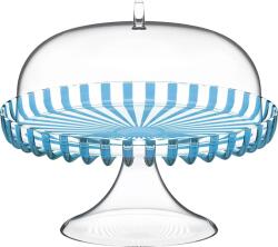 Guzzini Platou pentru tort Dolcevita turcoaz din materiale reciclate cu picioruș (12580048) Tava