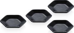 Le Creuset Castronașe pentru sosuri Le Creuset hexagonale 9, 5 cm negre 4 buc (69259951400030) Castron