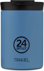 24Bottles Cană termică Travel Tumbler Earth 350 ml gri albastru (567)