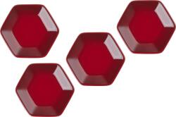 Le Creuset Castronașe pentru sosuri Le Creuset hexagonale 9, 5 cm vișinii 4 buc (69259950600030) Castron