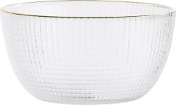 Bloomingville Bol Bloomingville 250 ml din sticlă cu margine aurie (32907234) Castron