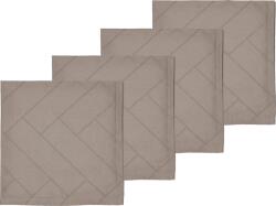 Södahl Салфетки Tiles Damask таупе 4 бр (15482)