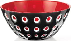 Guzzini Bol Le Murrine 20 cm negru-roșu (279420146) Castron