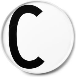 Design Letters Farfurie AJ litera C de porțelan (10201500C)