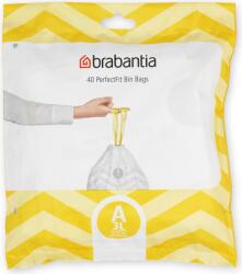 Brabantia Торбички за боклук Brabantia PerfectFit размер A 3 л 40 бр (137600)