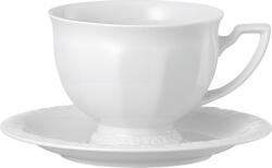 Rosenthal Ceașcă pentru cafea sau ceai Maria Albă 490 ml cu farfurioară (10430 800001 14690)